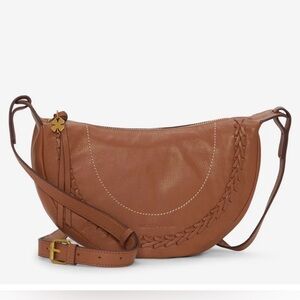 Lucky Brand Brown Leather Crossbody Bag